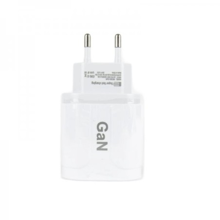 Adaptateur Secteur/USB & Type-C 65W 5V Super Fast Charge 3.0 - BK385-GaN